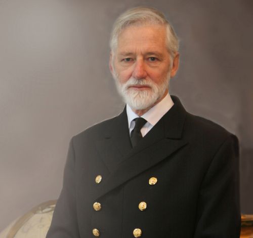 Author Captain Richard Woodman